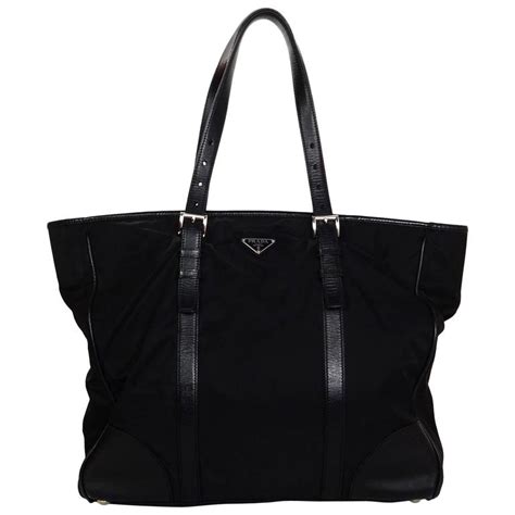 prada tessuto tote bag|prada leather tote.